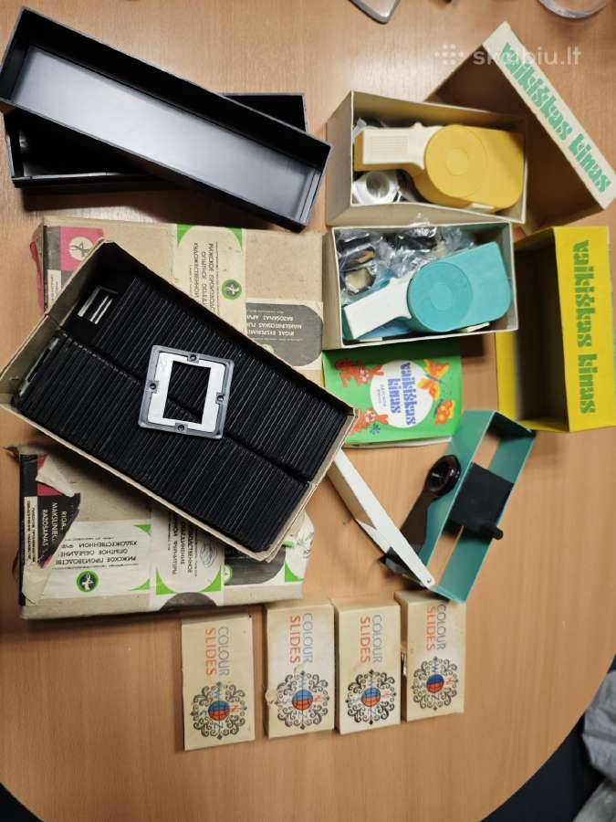 Diapozityvai, skaidrės, vaikiškas kinas retro - nuotraukos Nr. 4