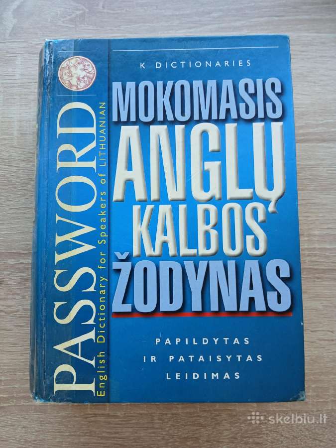 Mokomasis anglų kalbos žodynas (2000)
