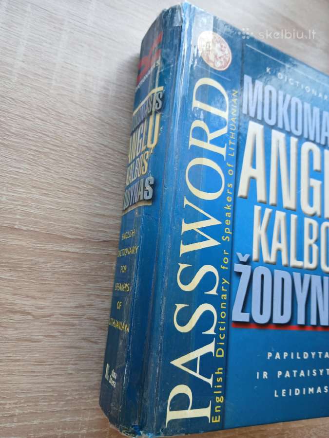 Mokomasis anglų kalbos žodynas (2000) - nuotraukos Nr. 2