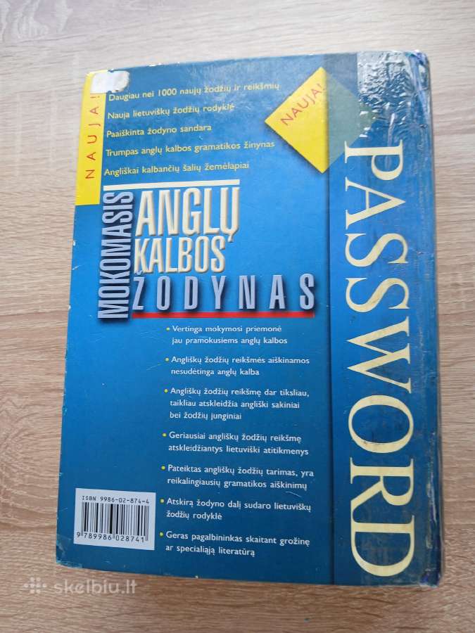 Mokomasis anglų kalbos žodynas (2000) - nuotraukos Nr. 4