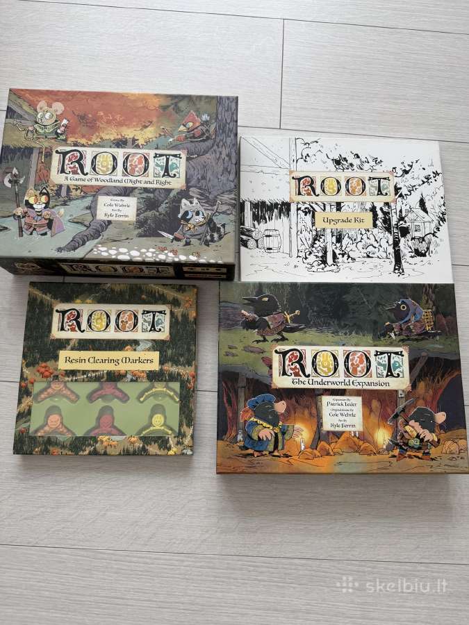 Stalo žaidimas Root ir Underworld expansio