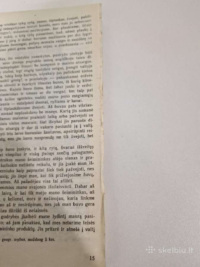 D. Defo Robinzonas Kruzas knyga - nuotraukos Nr. 3