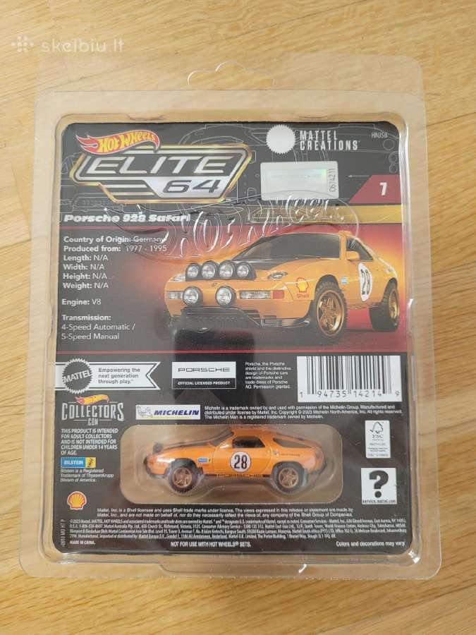 Hot wheels Porsche 928 Safari - nuotraukos Nr. 5