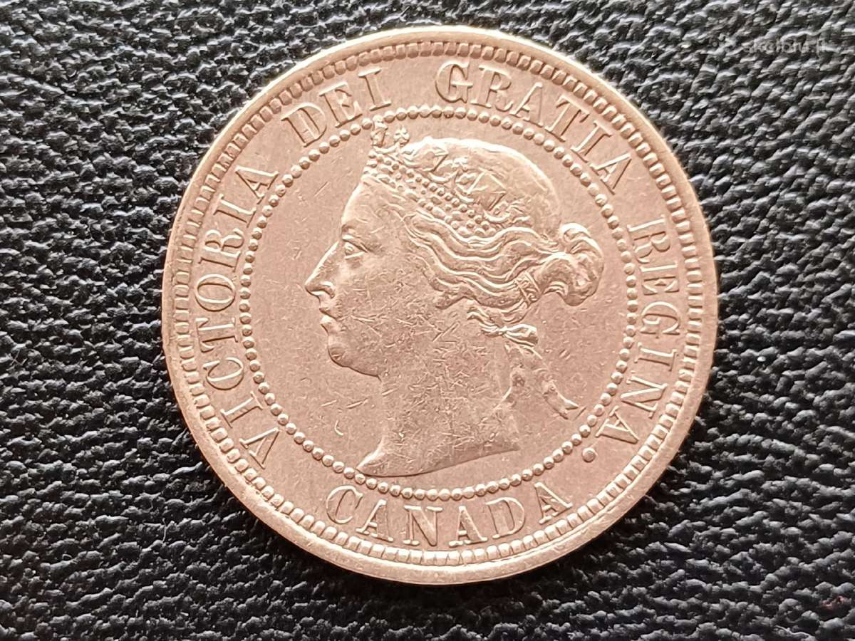 (108) 1 centas 1891m. Kanada - nuotraukos Nr. 2