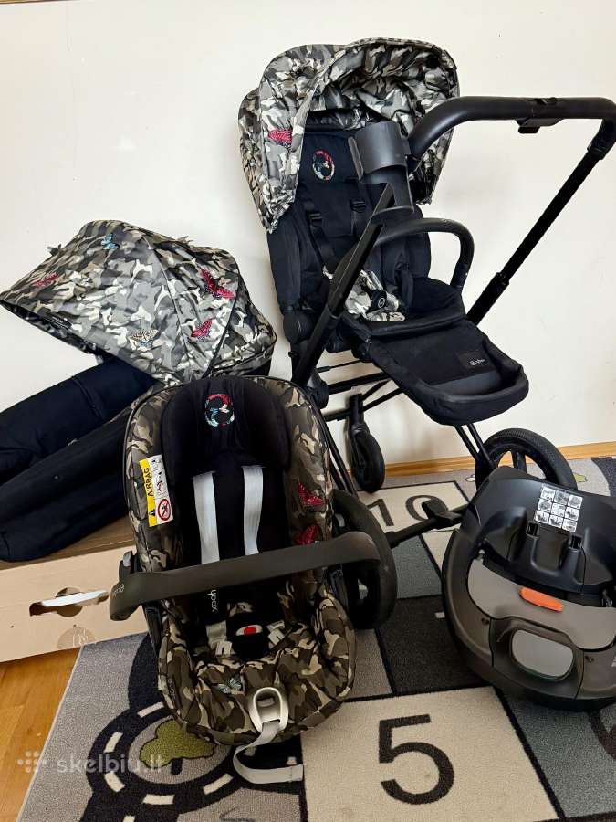 Cybex Priam 3in1 - Butterfly Upf 50+
