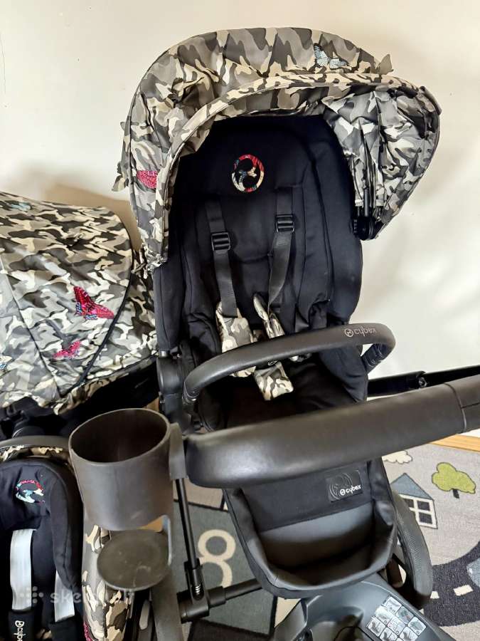 Cybex Priam 3in1 - Butterfly Upf 50+ - nuotraukos Nr. 3