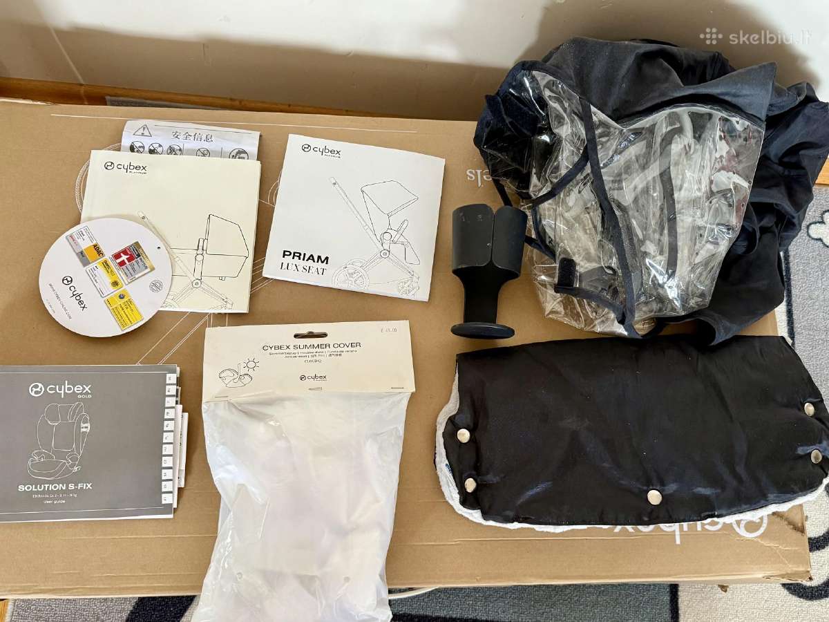 Cybex Priam 3in1 - Butterfly Upf 50+ - nuotraukos Nr. 11