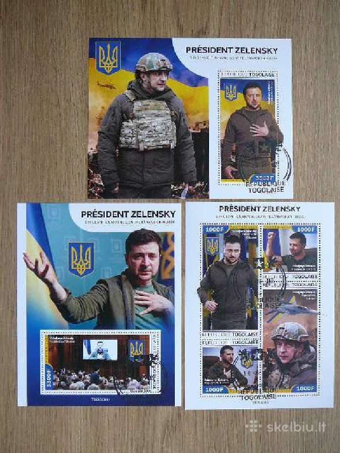 Karas - Ukraina Togas 2022 Prezidentas tg82