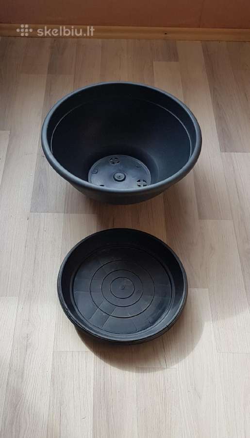 Vazonas Plasticotto, plastikinis, 2vnt. d43cm - nuotraukos Nr. 6