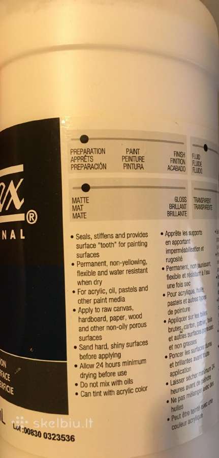 Liquitex Professional gruntas - nuotraukos Nr. 3