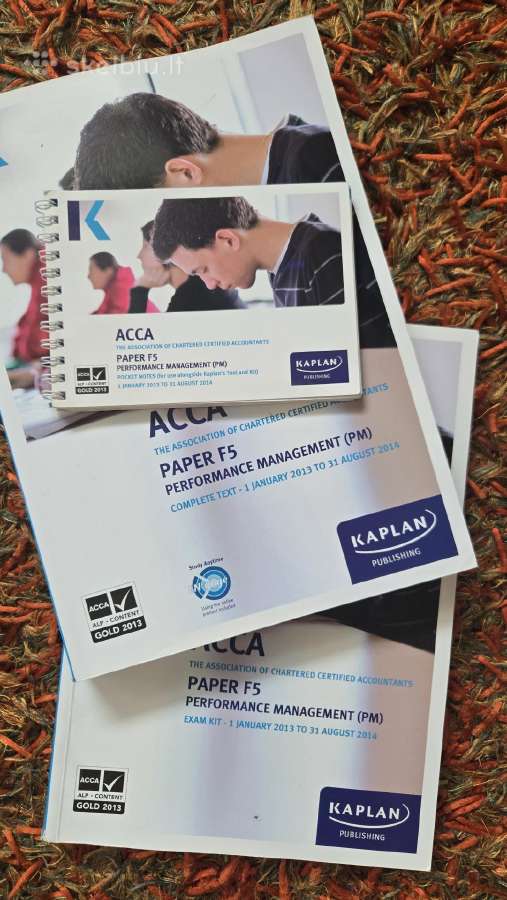 Acca Kaplan vadovėliai - nuotraukos Nr. 3
