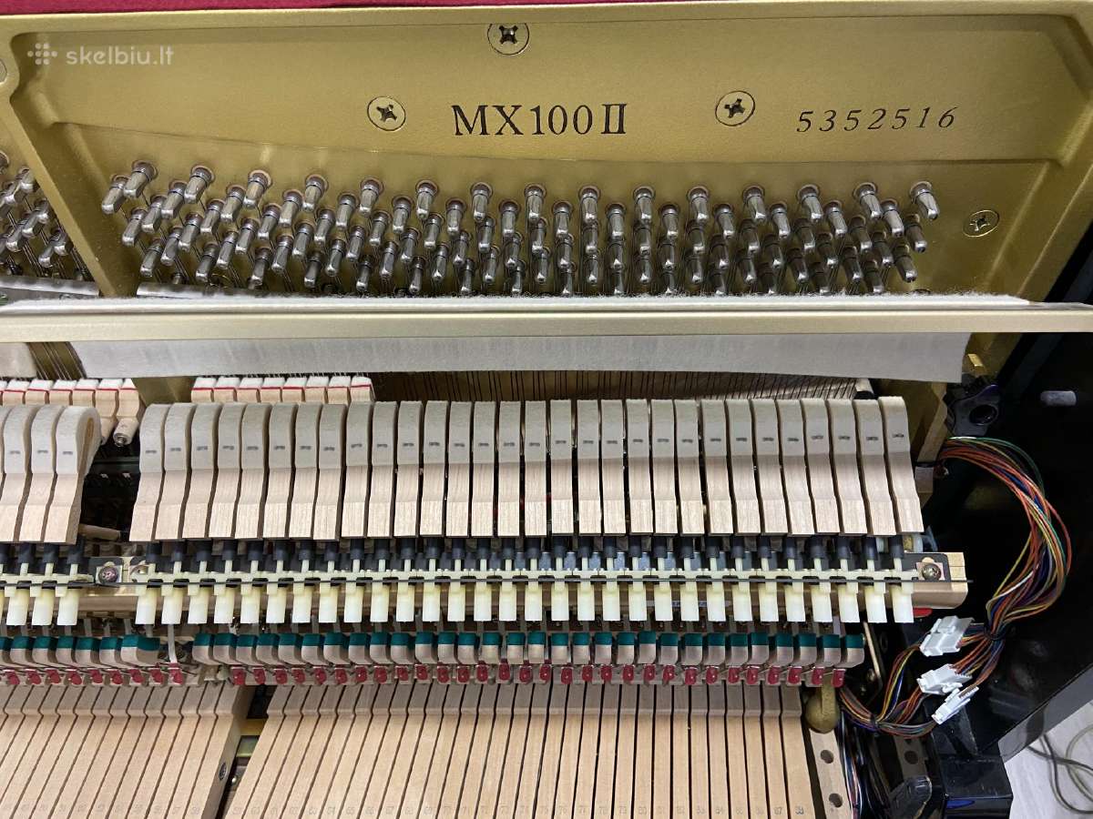 Koncertinės klasės Yamaha M X100 II mod. Japonija - nuotraukos Nr. 6