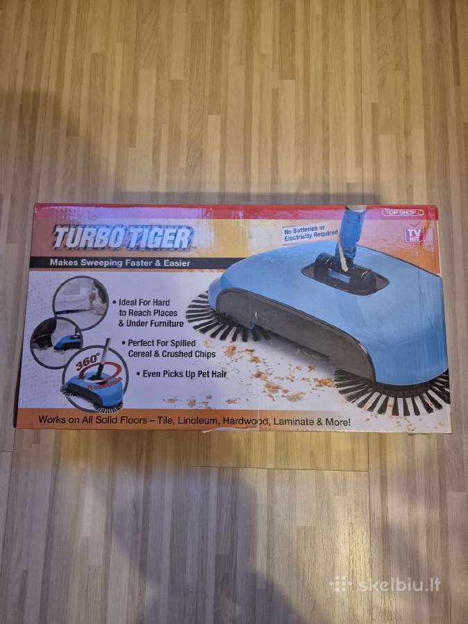 Turbo Tiger sluota.veikia be bateriju ir elektros