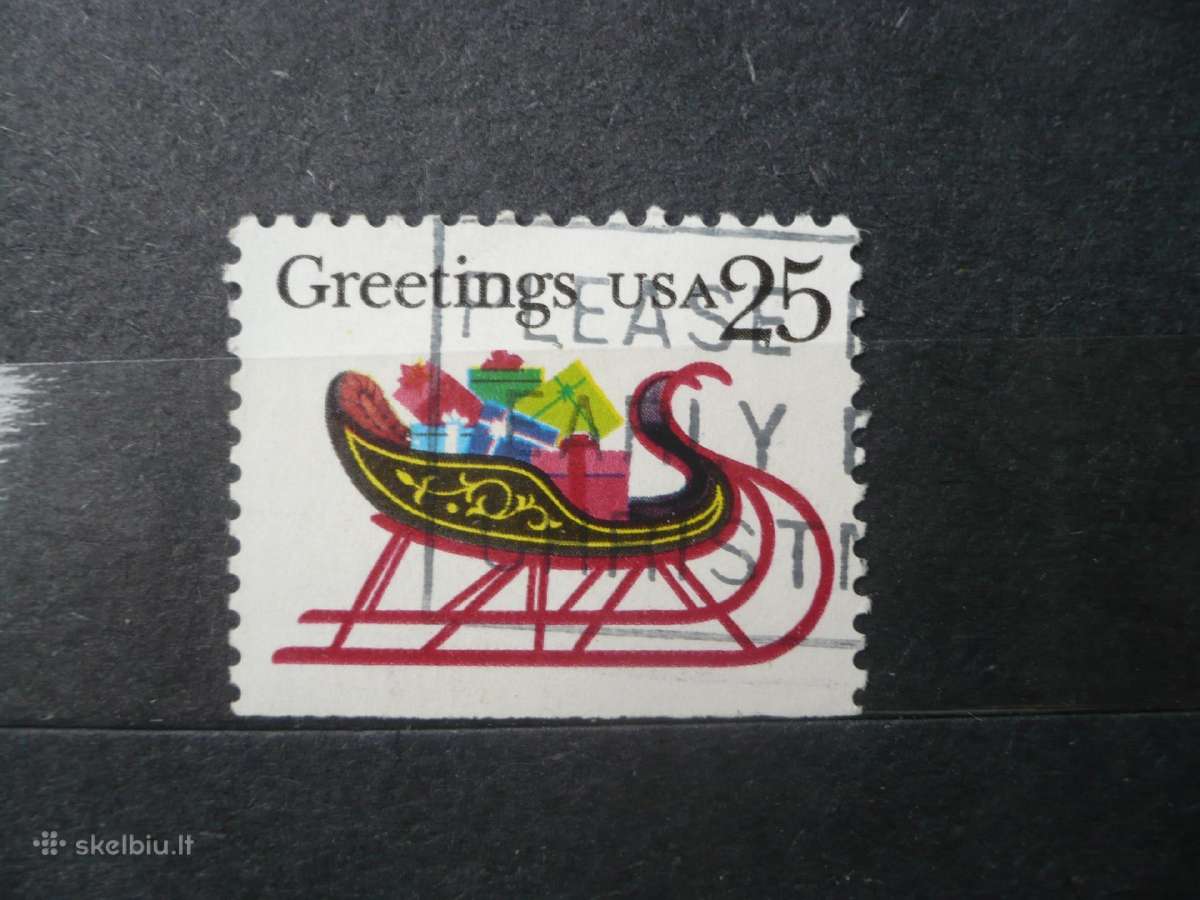 1989 metų Kalėdų pašto ženklai