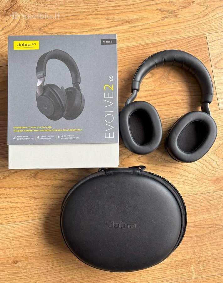 Belaidės ausinės Jabra Evolve2 85