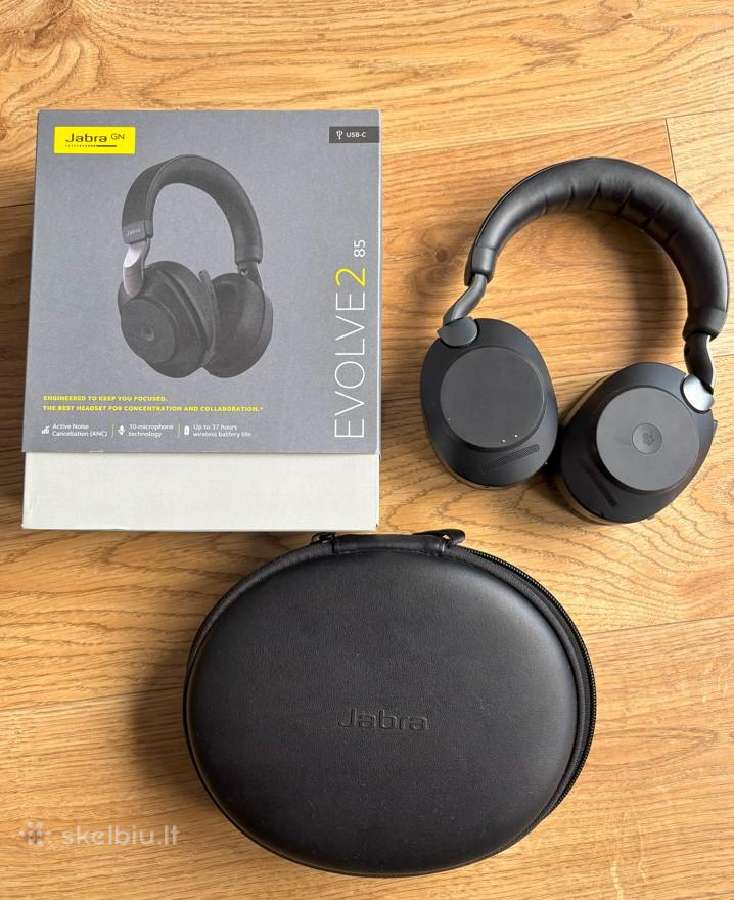 Belaidės ausinės Jabra Evolve2 85 - nuotraukos Nr. 3