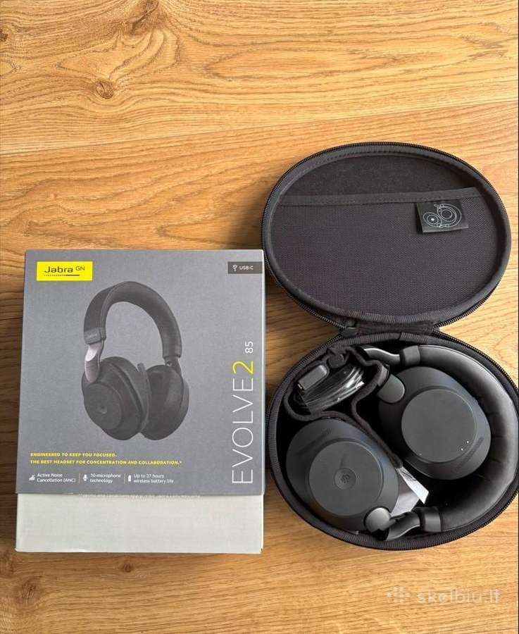 Belaidės ausinės Jabra Evolve2 85 - nuotraukos Nr. 2