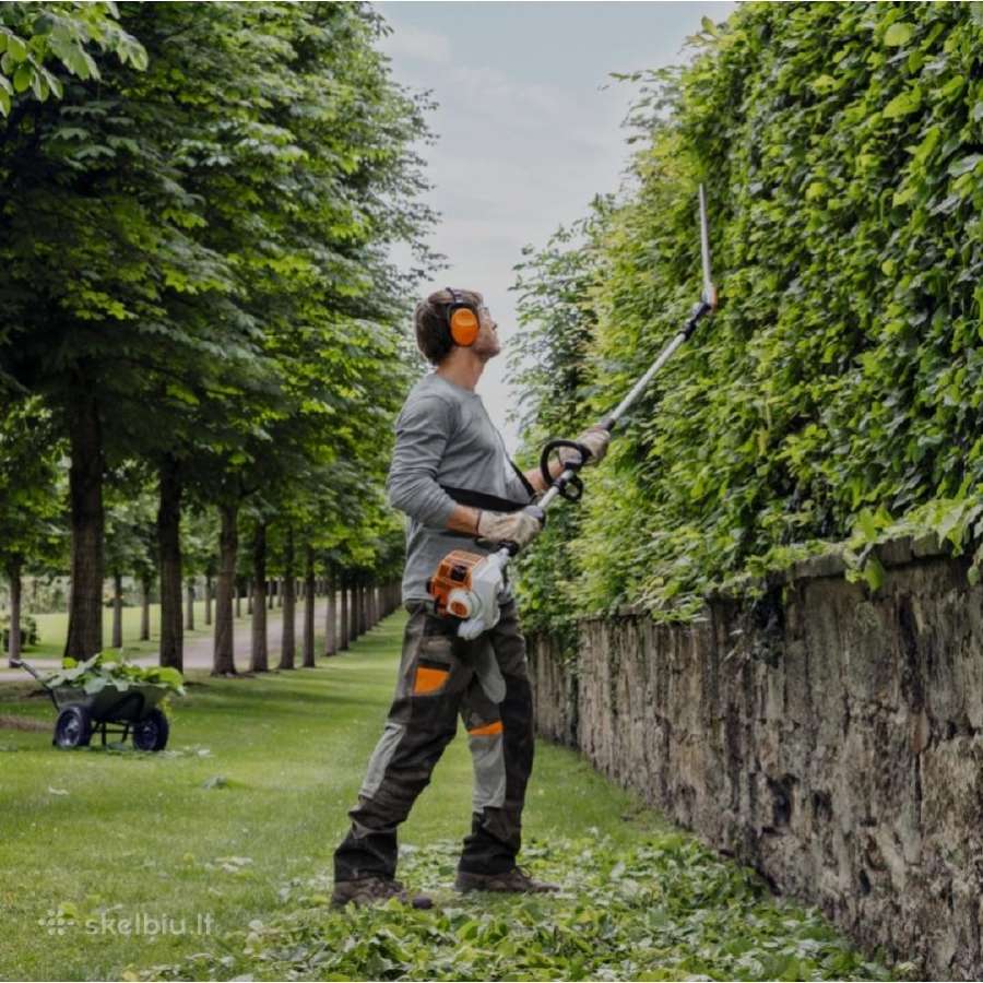 Aukštos žolės pievų pjovimas šienavimas - nuotraukos Nr. 14