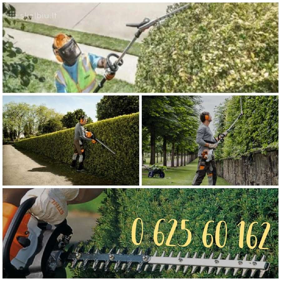Aukštos žolės pievų pjovimas šienavimas - nuotraukos Nr. 12
