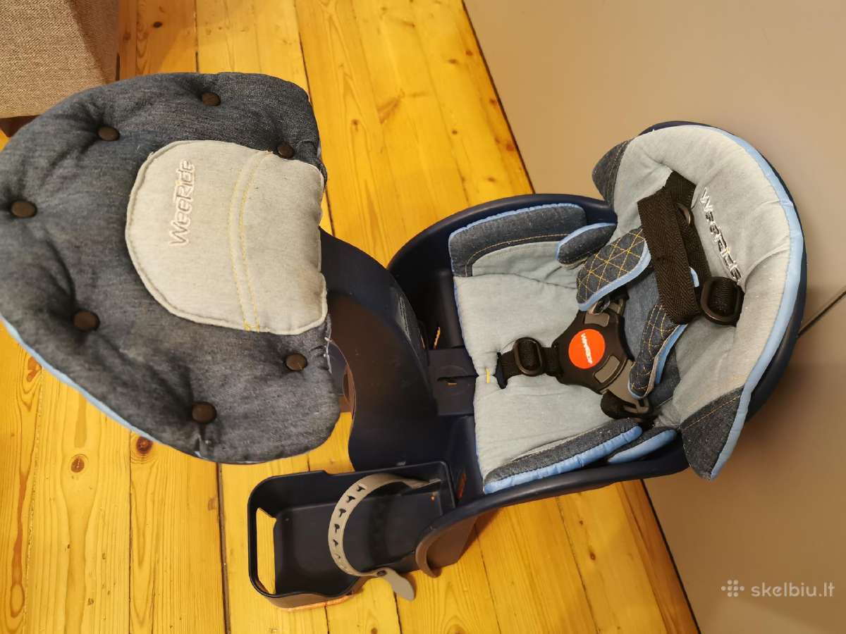 Weeride Safefront Deluxe Denim kėdutė - nuotraukos Nr. 3