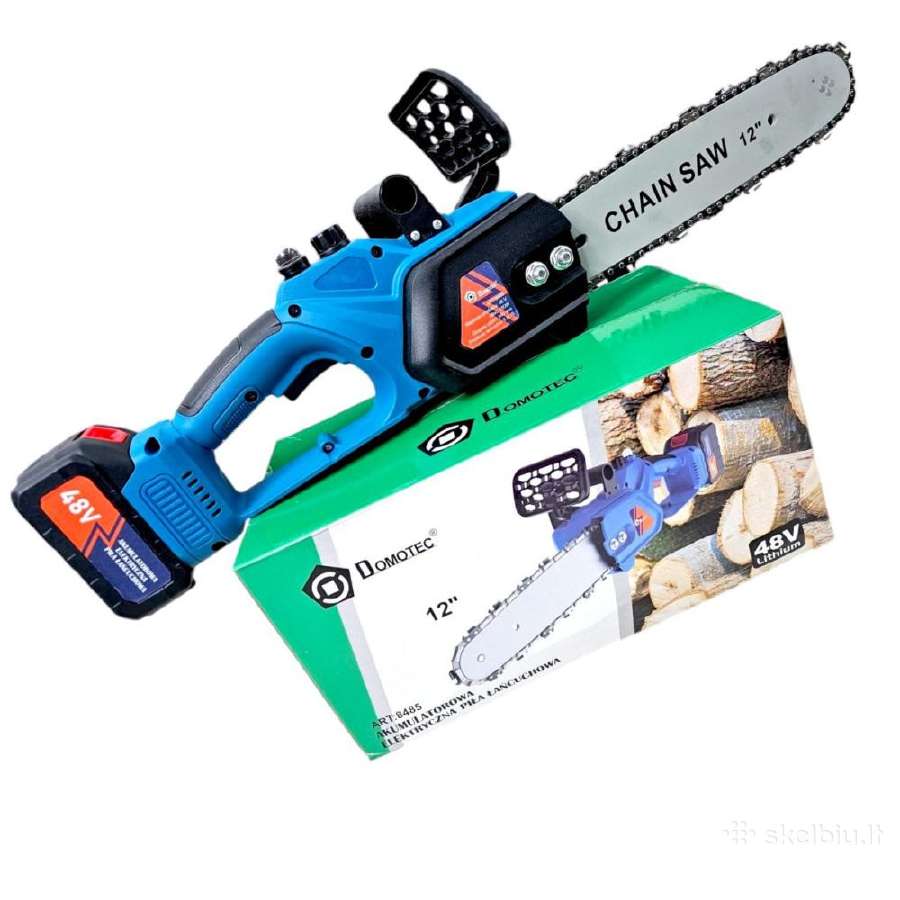Akcija New Akumuliatoriniai Pjūklai 48v, sina 34cm - nuotraukos Nr. 3