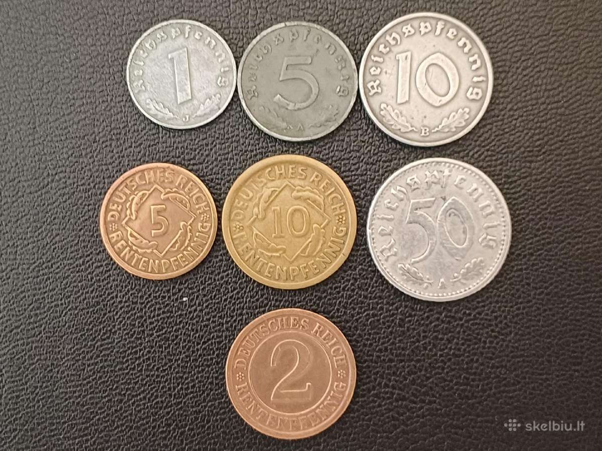(118) Monetos Vokietija 3 reichas