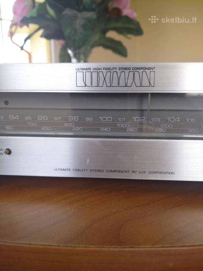 Stereo tuner Luxman T-1l - nuotraukos Nr. 2