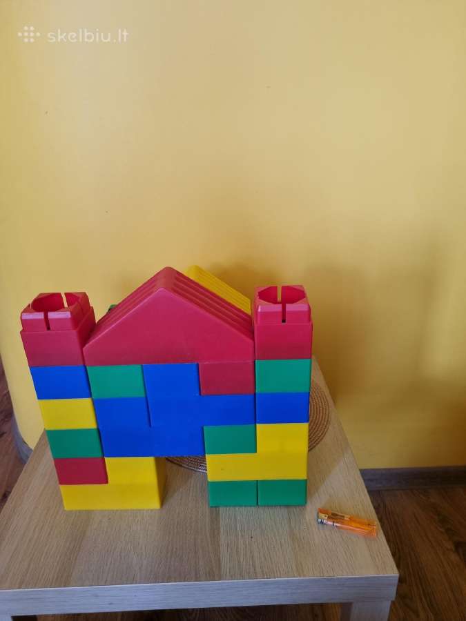 Miniland blokeliai vaikiški.