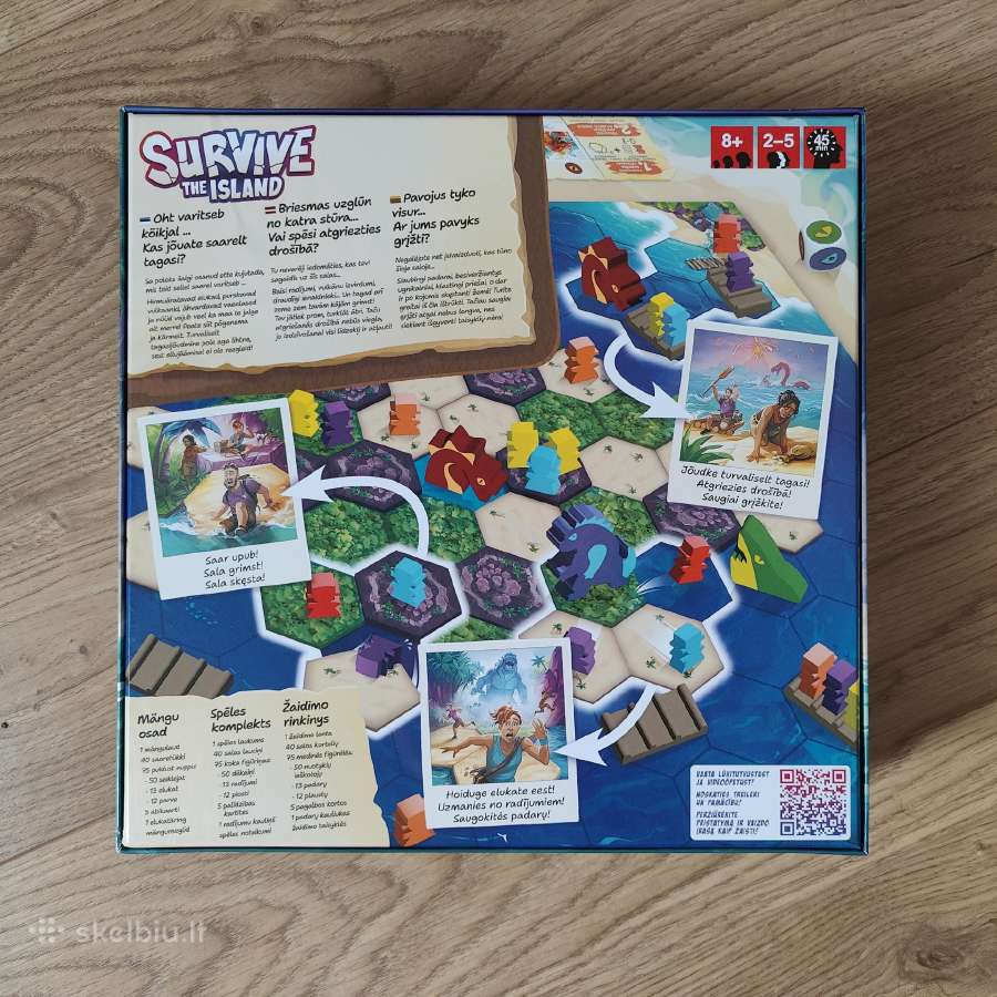 Survive the Island! Stalo žaidimas - nuotraukos Nr. 2