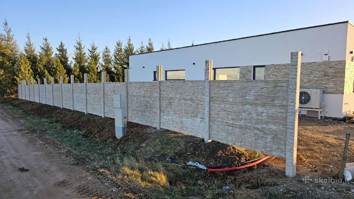 Tvora betonine vienpuse ir dvipuse - nuotraukos Nr. 36