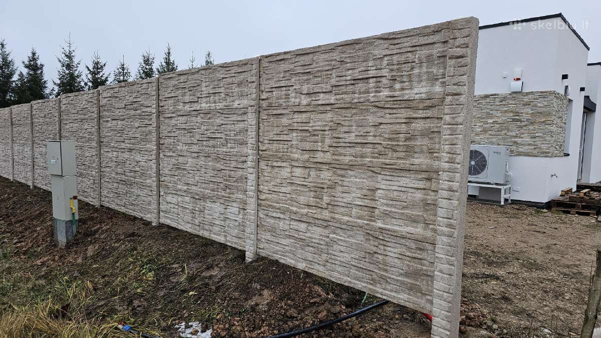 Tvora betonine vienpuse ir dvipuse - nuotraukos Nr. 37
