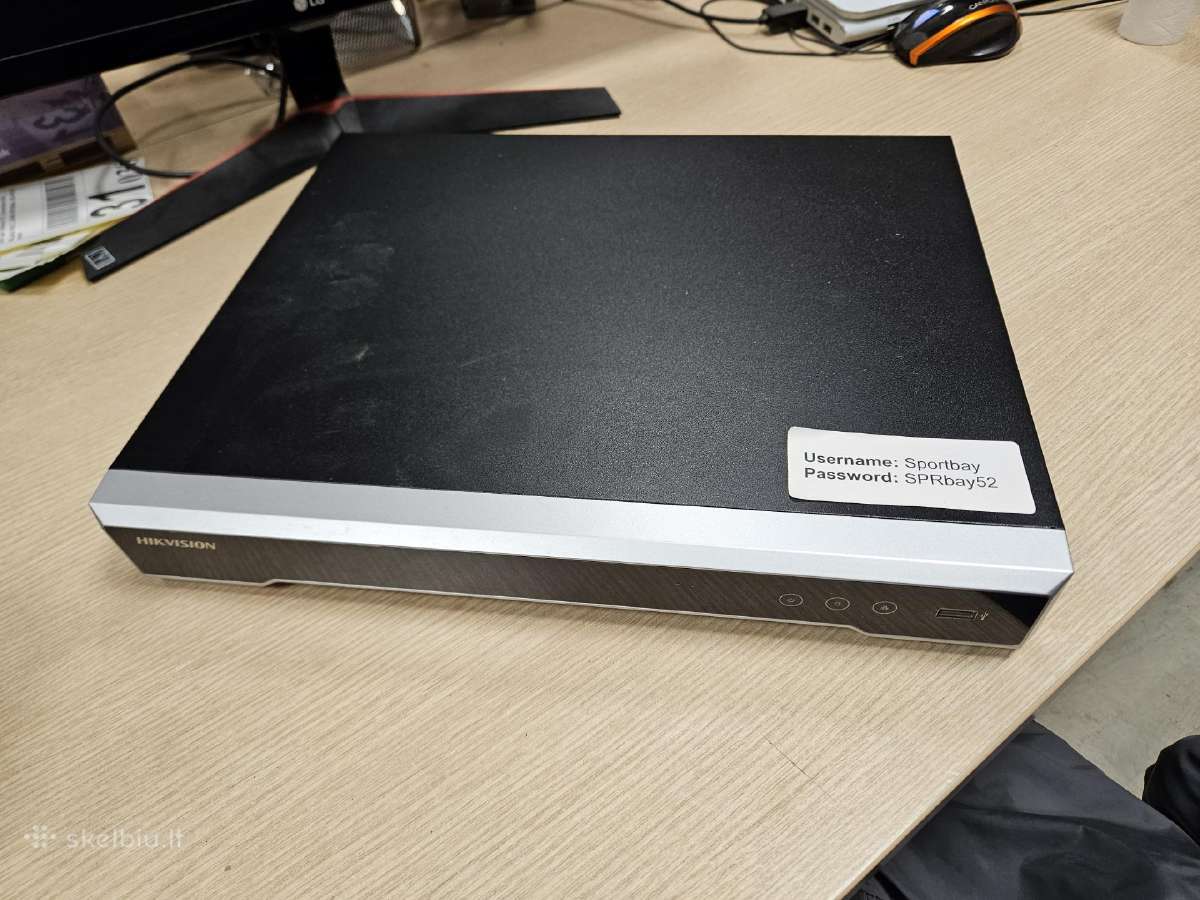 Tinklo Vaizdo Įrašymo Įrenginys Hikvision DS 7600