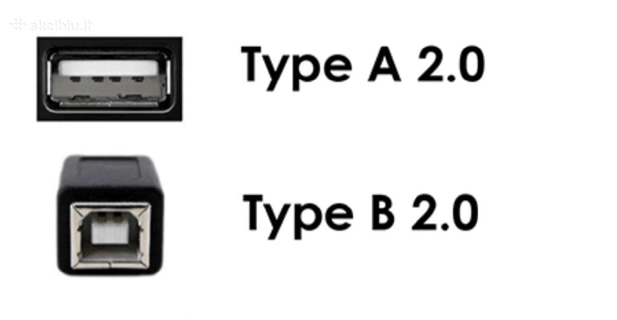 Usb - Mini B laidai 4.5 metrų ilgio Nauji - nuotraukos Nr. 5