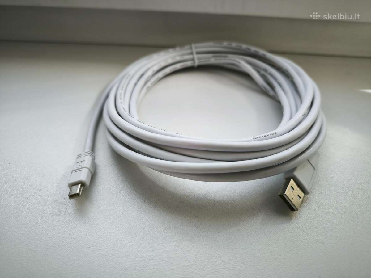 Usb Type A 2.0 - Type B 2.0 Nauji - nuotraukos Nr. 4
