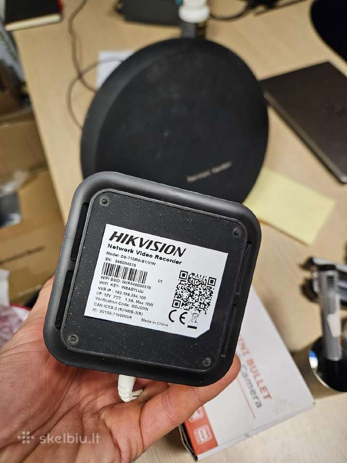 Hikvision DS-7108ni-e1/v/w irasymo irenginys - nuotraukos Nr. 3