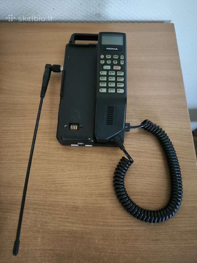 Senas mobilaus ryšio telefonas kolekcijai Nokia - nuotraukos Nr. 2