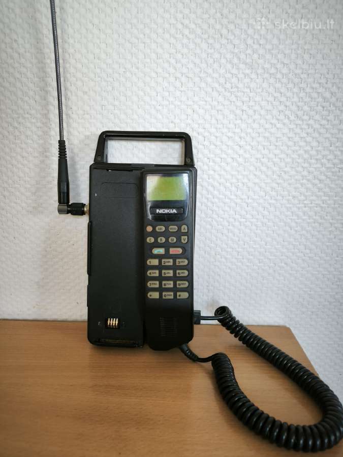 Senas mobilaus ryšio telefonas kolekcijai Nokia - nuotraukos Nr. 3