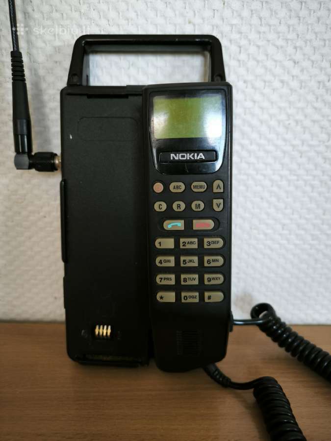 Senas mobilaus ryšio telefonas kolekcijai Nokia - nuotraukos Nr. 4