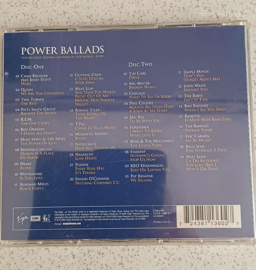 Įvairūs originalūs CD - nuotraukos Nr. 22