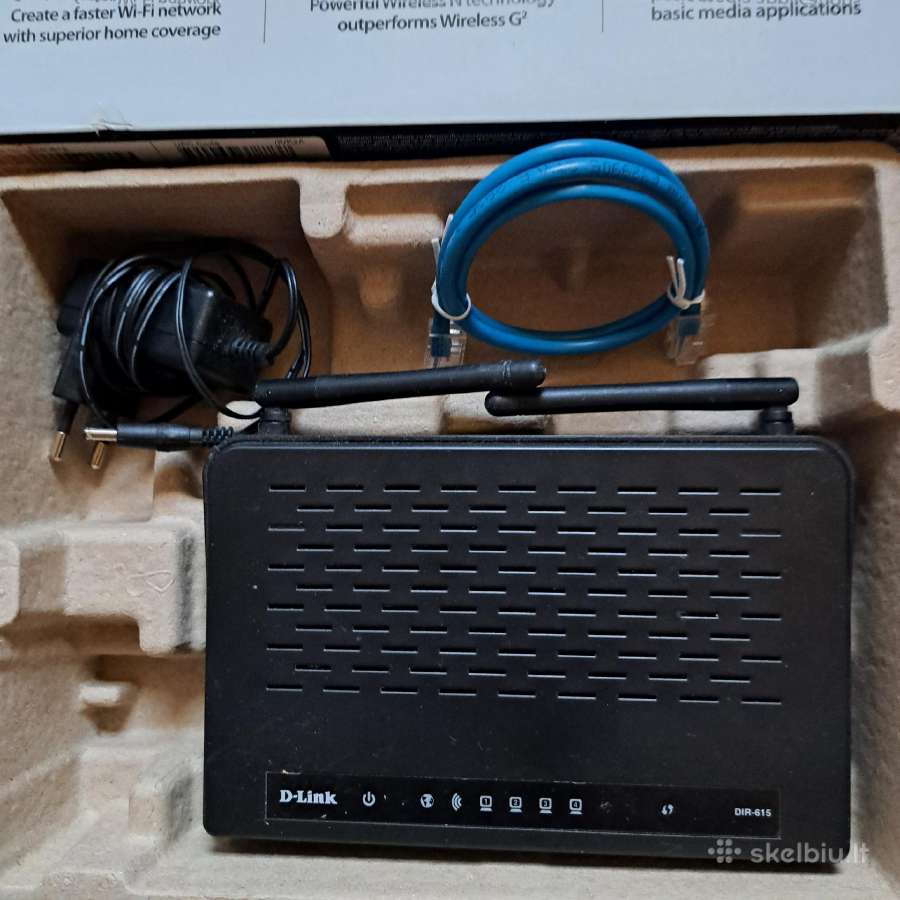 Maršrutizatorius D-link - nuotraukos Nr. 2