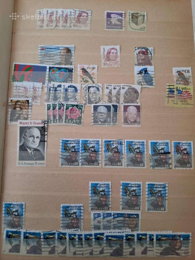 Parduodami albumai su pašto ženklaiskaina 12 eur. - nuotraukos Nr. 2