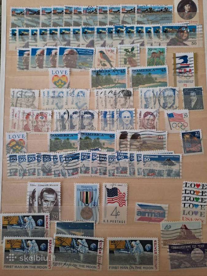 Parduodami albumai su pašto ženklaiskaina 12 eur. - nuotraukos Nr. 3