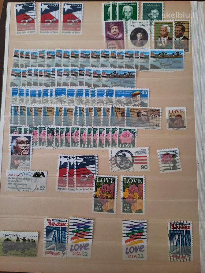Parduodami albumai su pašto ženklaiskaina 12 eur. - nuotraukos Nr. 7