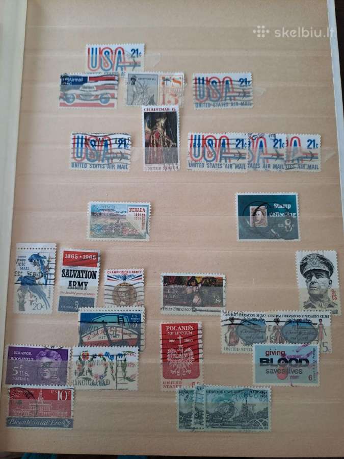 Parduodami albumai su pašto ženklaiskaina 12 eur. - nuotraukos Nr. 8