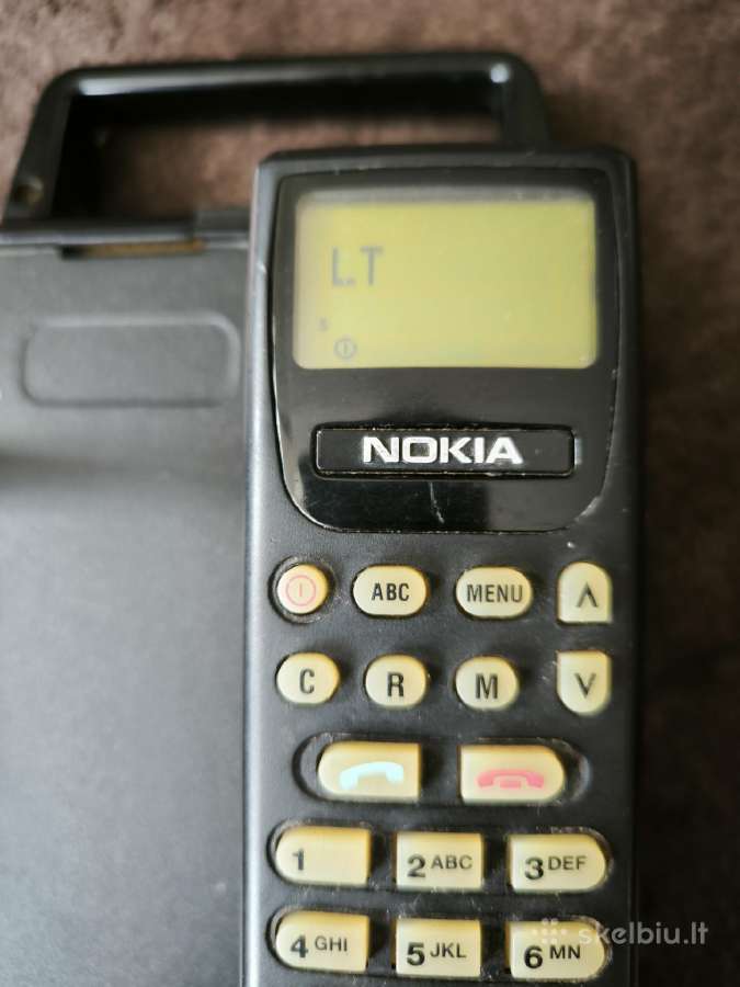 Senas mobilaus ryšio telefonas kolekcijai Nokia - nuotraukos Nr. 7