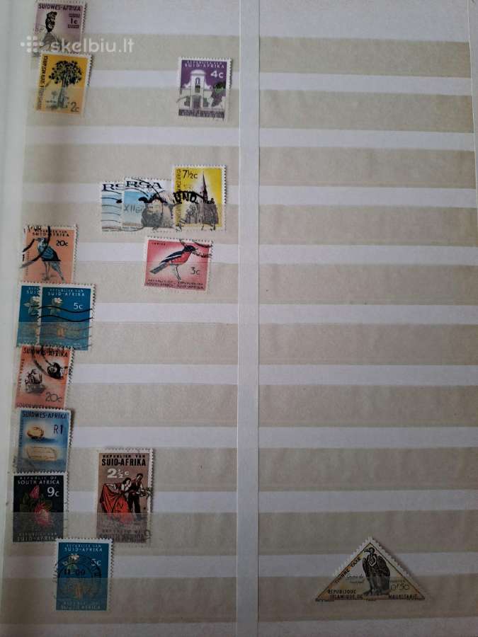 Albumai su pašto ženklais Kaina 15eur. - nuotraukos Nr. 3