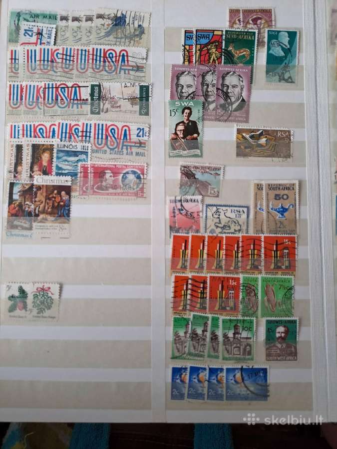 Albumai su pašto ženklais Kaina 15eur. - nuotraukos Nr. 4