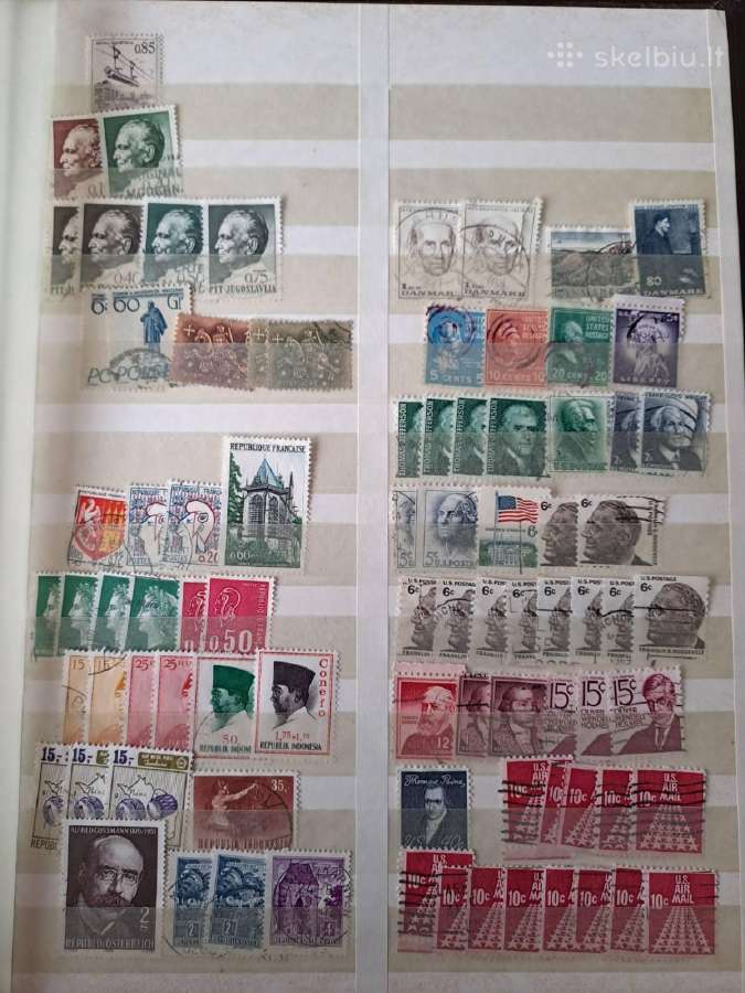 Albumai su pašto ženklais Kaina 15eur. - nuotraukos Nr. 5
