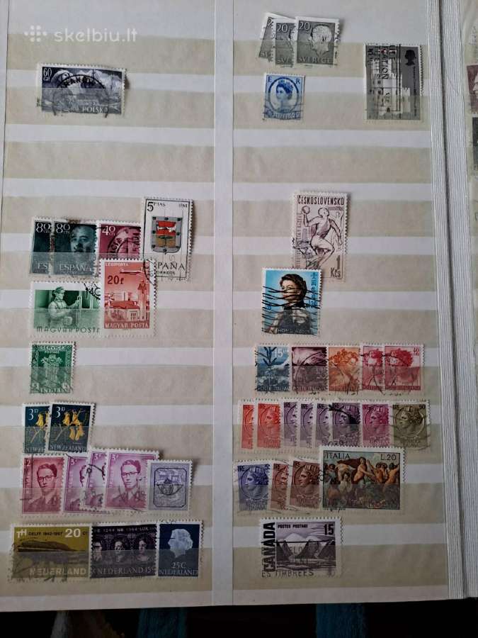 Albumai su pašto ženklais Kaina 15eur. - nuotraukos Nr. 6