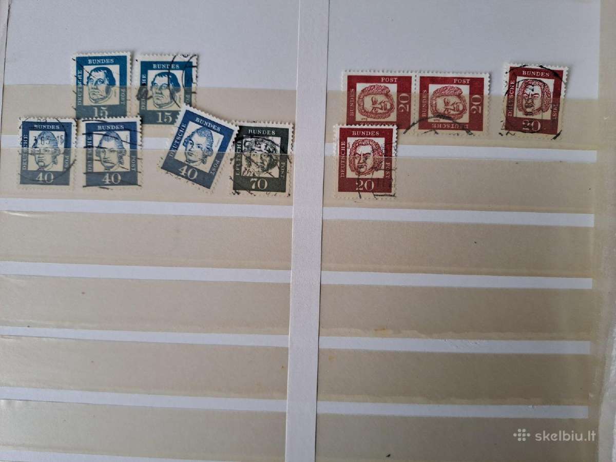 Albumai su pašto ženklais Kaina 15eur. - nuotraukos Nr. 10